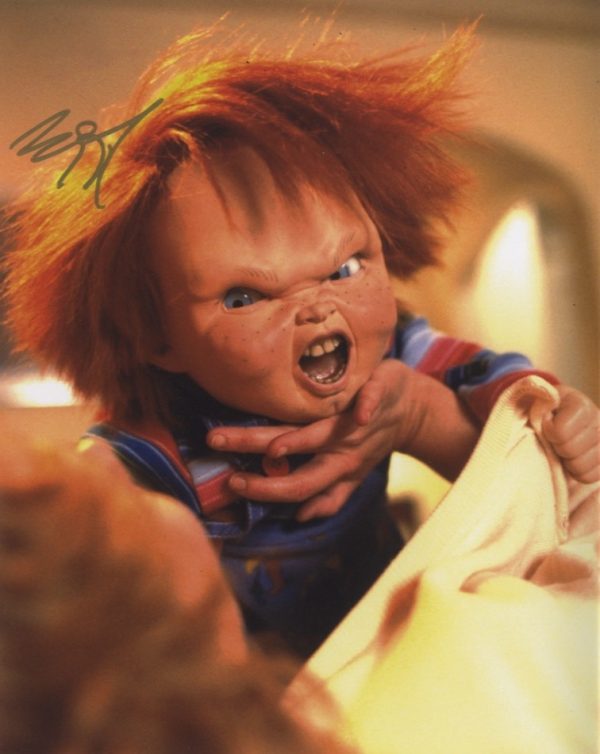 Chucky Brad Dourif Signed 8x10 photo child's play