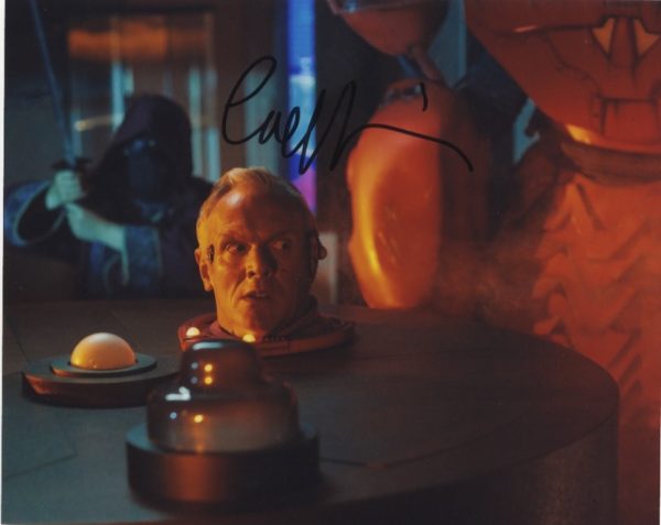 Greg Davies signed doctor who 8x10 photo