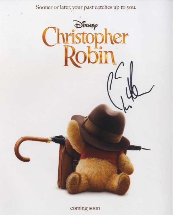 marc forster signed Christopher robin 8x10 photo