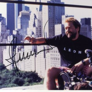 luc besson signed 8x10 photo