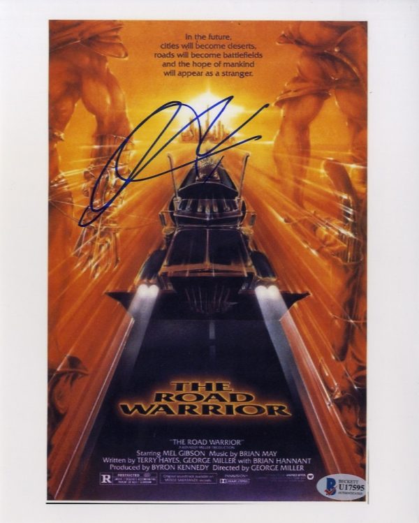 george miller signed mad max 8x10 photo beckett authenticated