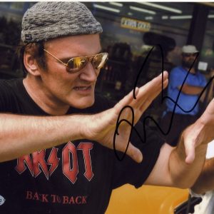 quentin tarantino signed 8x10 photo Beckett authenticated.shanks autographs