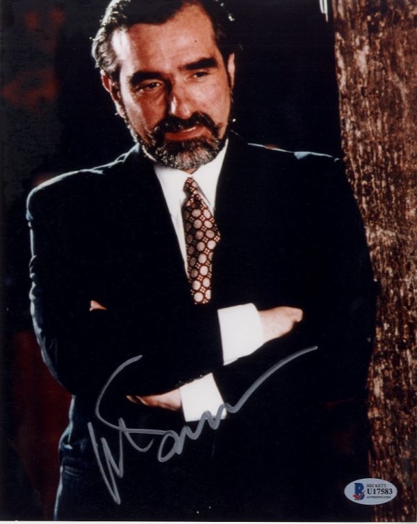 Martin Scorsese Goodfellas Signed 8x10 photograph