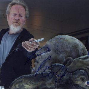 Alien Ridley Scott Signed 8x10 photo. shanks autographs