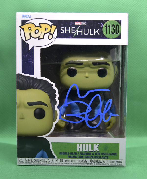 Mark Ruffalo Hulk funko pop signed 1130 SHE HULK shanks autograhps