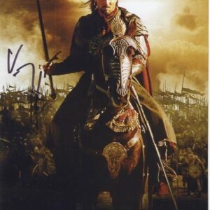 Viggo Mortensen Aragorn the lord of the rings signed photo.shanks autographs beckett authentication