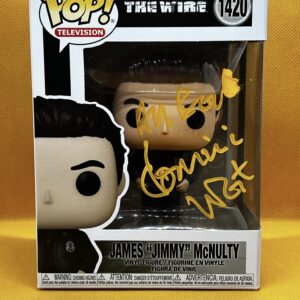 Dominic West Signed Funko Pop the wire, Shanks Autographs