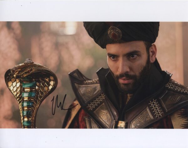 marwan kenzari Aladdin signed photo.shanks autographs