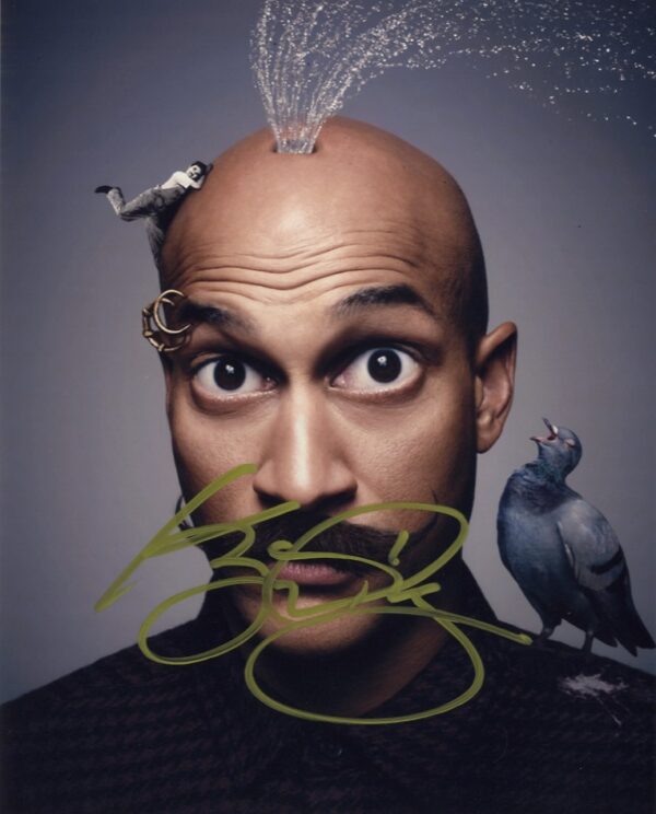 Keegan-Michael Key signed 8x10 photograph.shanks autographs