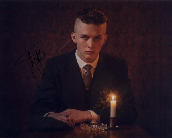 harry kirton peaky blinders signed photo.shanks autographs