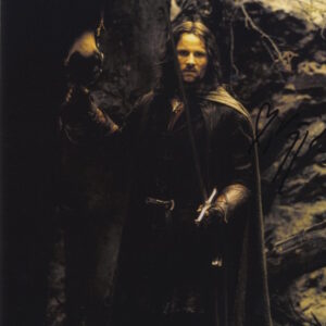 Viggo Mortensen Aragorn the lord of the rings signed photo.shanks autographs