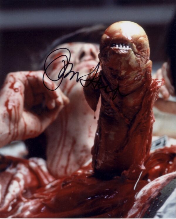 john hurt signed Alien 8x10 photo.shanks autographs