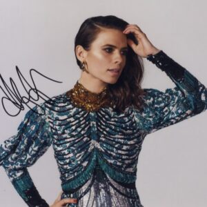 hayley atwell signed 8x10 photograph.shanks autographs