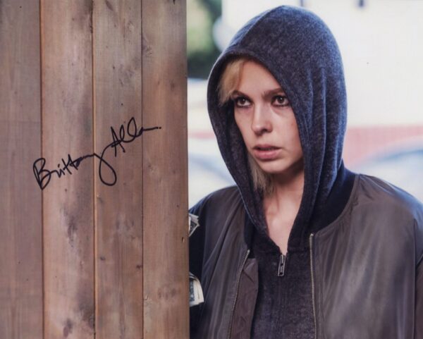 Brittany Allen signed 8x10 photo.shanks autographs