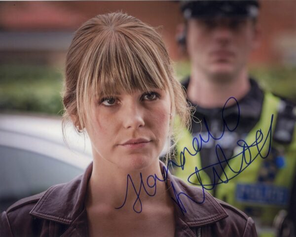 Hannah Arterton signed 8x10 photograph.shanks autographs