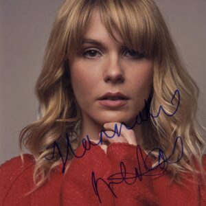 Hannah Arterton signed 8x10 photograph.shanks autographs