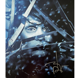 16x20 johnny depp signed edward scissorhands photo.shanks autographs