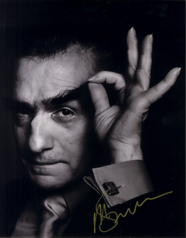 martin scorsese signed photo.shanks autographs