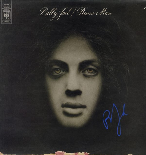 billy joel Piano Man signed vinyl Record.shanks Autographs
