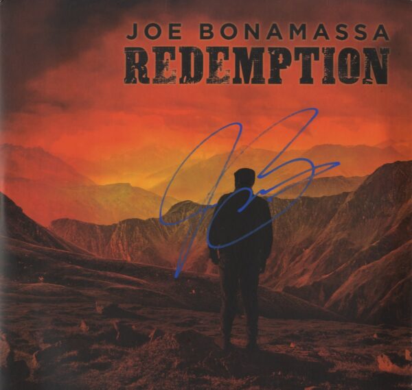 joe Bonamassa Redemption signed Vinyl Record.shanks Autographs