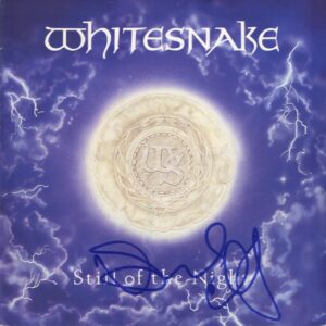 Whitesnake David Coverdale signed 7" Vinyl single.Shakns Autographs