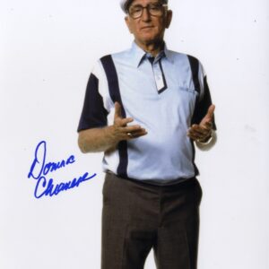 Dominic chianese signed 8x10 photo,sopranos,godfather.Shanks Autographs