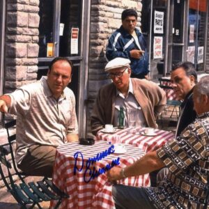 Dominic chianese signed 8x10 photo,sopranos,godfather.Shanks Autographs