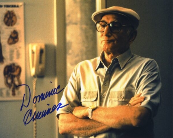 Dominic chianese signed 8x10 photo,sopranos,godfather.Shanks Autographs