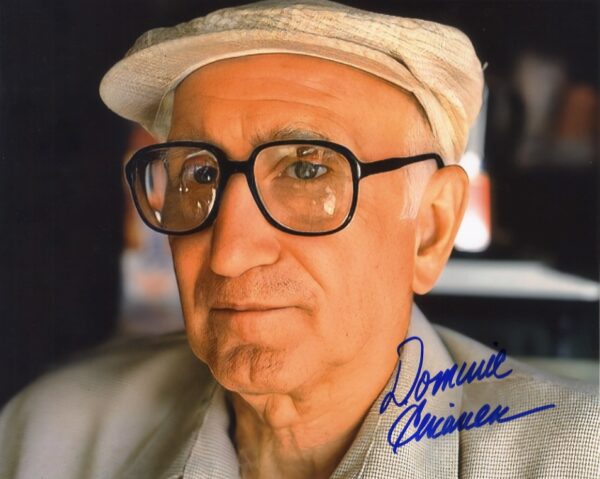 Dominic chianese signed 8x10 photo,sopranos,godfather.Shanks Autographs