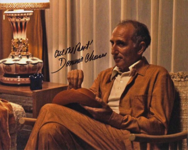 Dominic chianese signed 8x10 photo,sopranos,godfather.Shanks Autographs