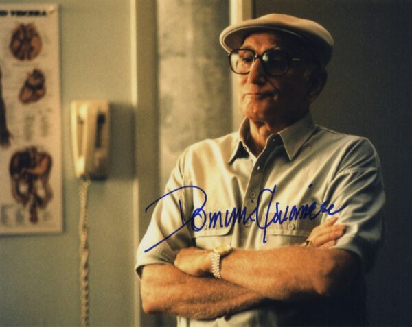 Dominic chianese signed 8x10 photo,sopranos,godfather.Shanks Autographs