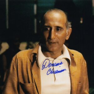 Dominic chianese signed 8x10 photo,sopranos,godfather.Shanks Autographs
