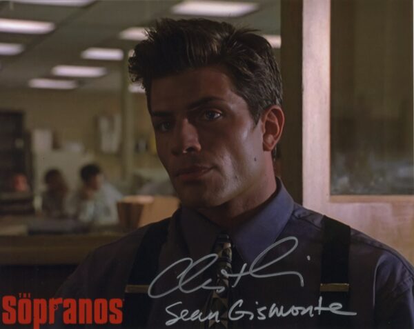 Chris Tardio Signed The Sopranos 8x10 photo.Shanks Autographs