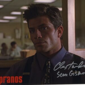 Chris Tardio Signed The Sopranos 8x10 photo.Shanks Autographs