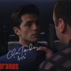 Chris Tardio Signed The Sopranos 8x10 photo.Shanks Autographs