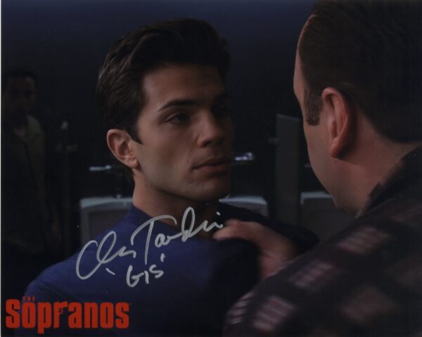 Chris Tardio Signed The Sopranos 8x10 photo.Shanks Autographs