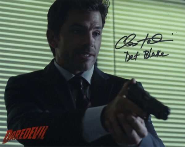 Chris Tardio Signed Daredevil 8x10 photo.Shanks Autographs