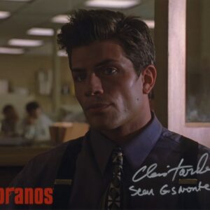 Chris Tardio Signed The Sopranos 8x10 photo