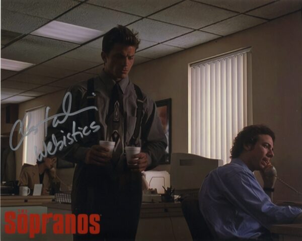 Chris Tardio Signed The Sopranos 8x10 photo