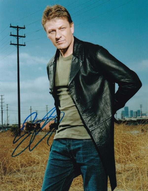 sean bean signed 8x10 photo.shanks autographs