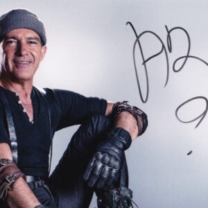 EXPENDABLES antonio Banderas 8x10 signed photo.shanks autographs