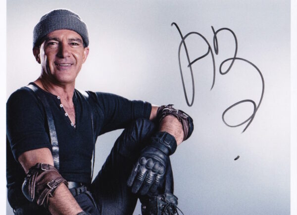 EXPENDABLES antonio Banderas 8x10 signed photo.shanks autographs