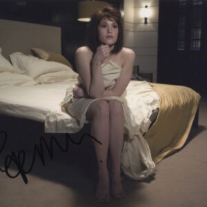 Quantum Of Solace Gemma Arterton Signed James Bond 8x10 photograph.shanks autographs