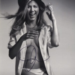 jennifer aniston signed 8x10 photo.shanks autographs