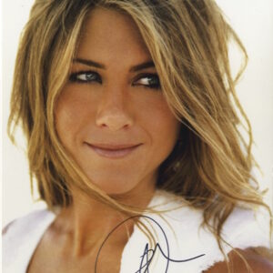 jennifer aniston signed 8x10 photo.shanks autographs