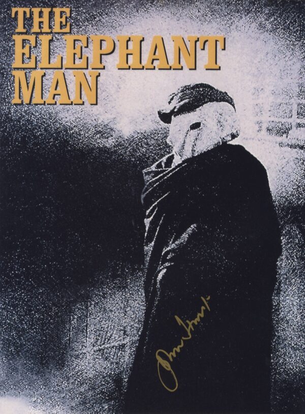 john Hurt Elephant Man signed 16x12 photo.shanks autographs