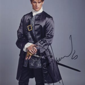 Sam Heughan signed outlander photo.shanks autographs