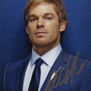 michael c hall signed dexter photo.Shanks Autographs