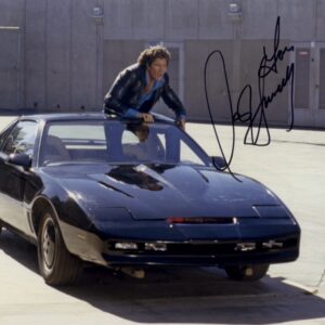 David Hasselhoff signed 8x10 photo Knight Rider.shanks autogrtaphs