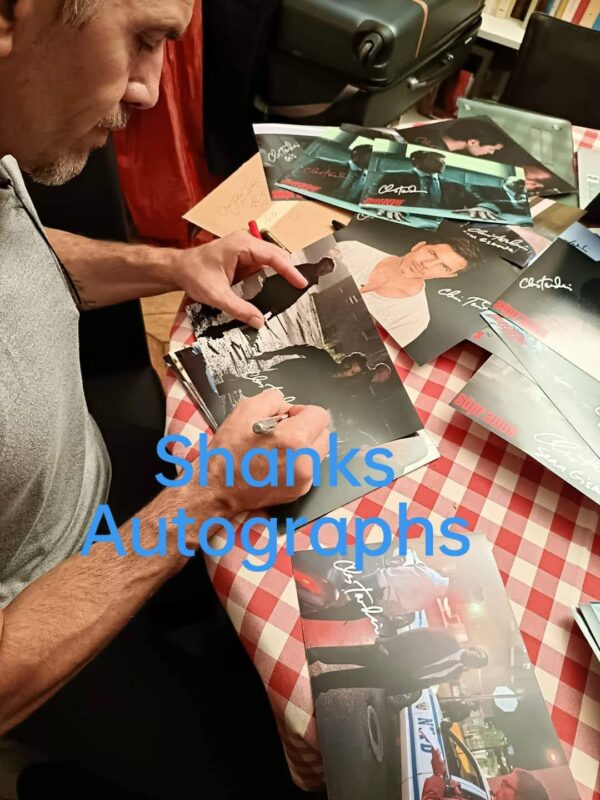 Chris TaChris Tardio Proof Shanks Autographs
